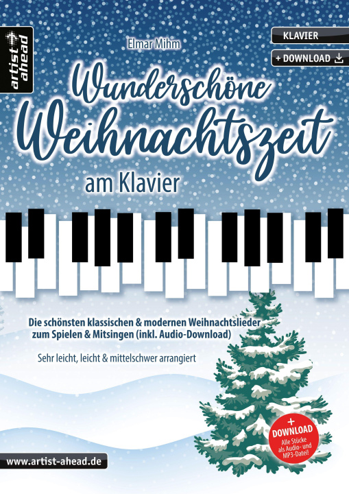 Kniha Wunderschöne Weihnachtszeit am Klavier 