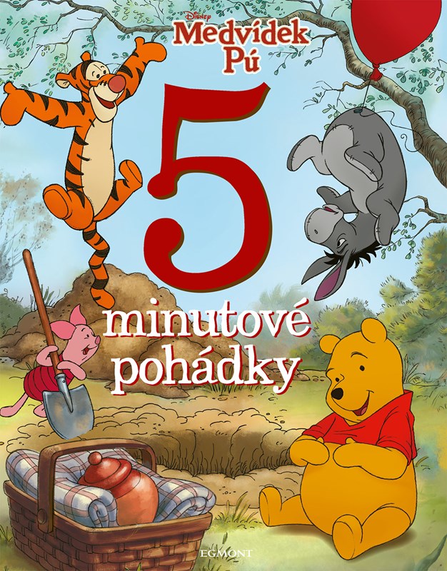 Kniha Medvídek Pú 5minutové pohádky 