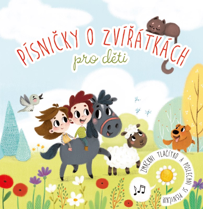 Kniha Písničky o zvířátkách pro děti Zdeněk Král