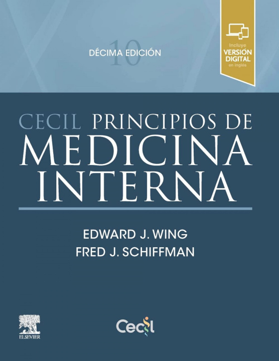 Kniha Cecil principios de medicina interna E WING