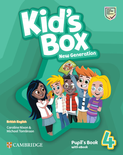 Carte Kid's Box New Generation Level 4 Pupil's Book with eBook British English 