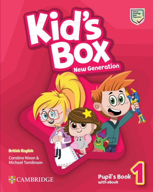Carte Kid's Box New Generation Level 1 Pupil's Book with eBook British English 