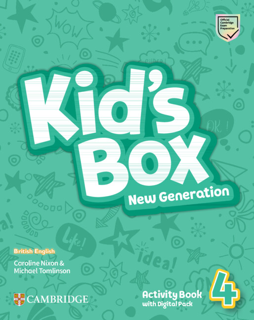 Carte Kid's Box New Generation Level 4 Activity Book with Digital Pack British English 