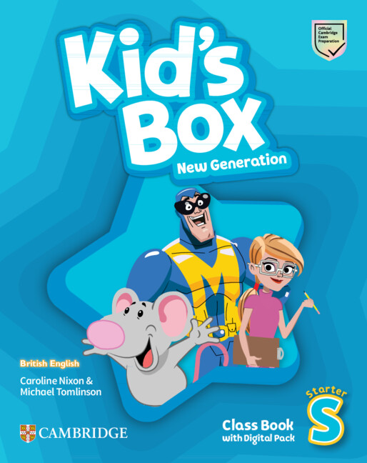 Carte Kid's Box New Generation Starter Class Book with Digital Pack British English 