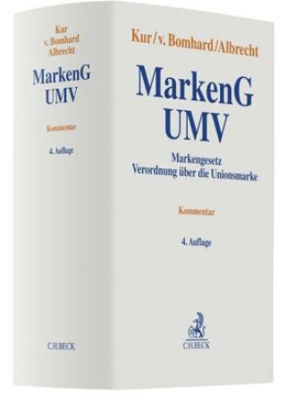 Boek MarkenG - UMV Verena von Bomhard