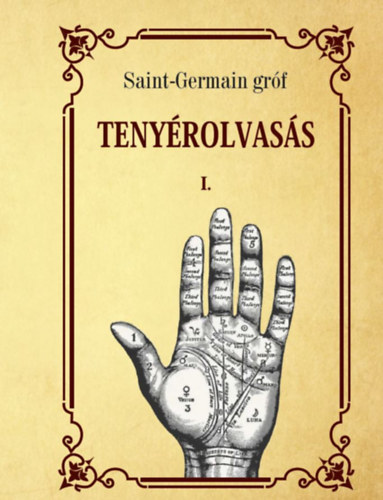 Книга Tenyérolvasás - I. kötet Saint-Germain gróf