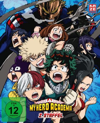 Wideo My Hero Academia - 2. Staffel - Gesamtausgabe - DVD Box (5 Discs) [mit Schuber] Kenji Nagasaki