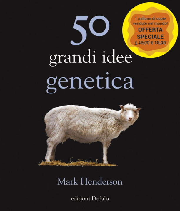 Книга 50 grandi idee genetica Mark Henderson