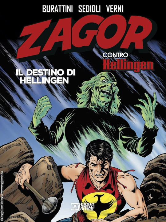 Βιβλίο Zagor contro Hellingen. Il destino di Hellingen Moreno Burattini