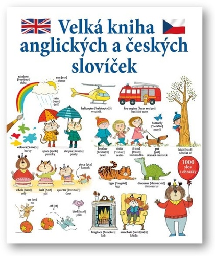 Könyv Velká kniha anglických a českých slovíček 