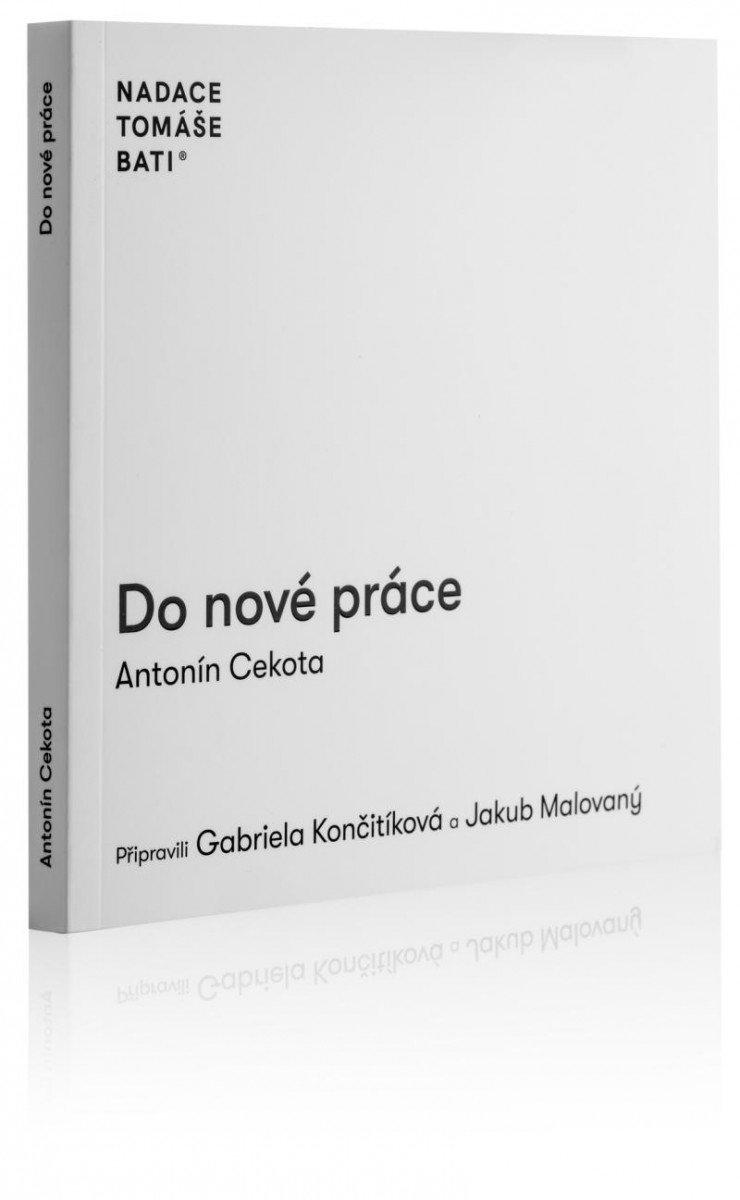 Book Do nové práce Antonín Cekota