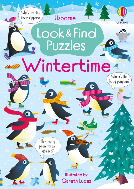 Kniha Look and Find Puzzles Wintertime Gareth Lucas