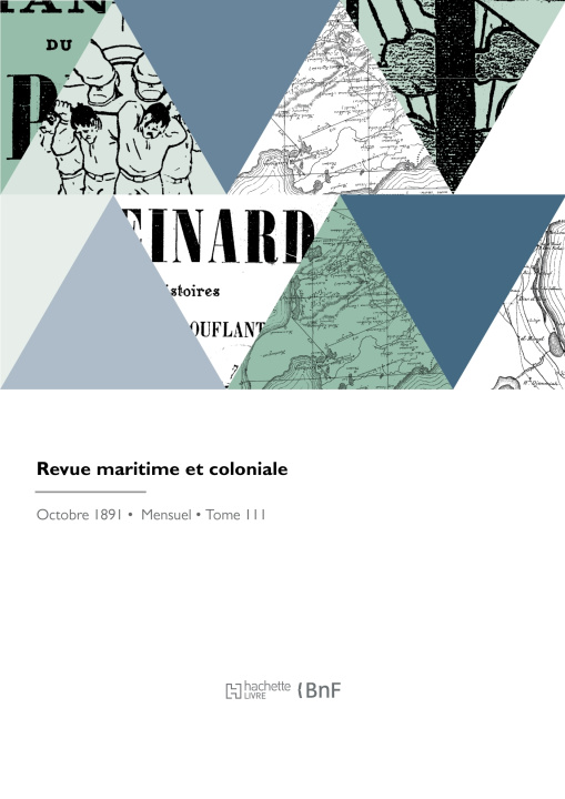Knjiga Revue maritime et coloniale MINISTERE DE LA MARINE