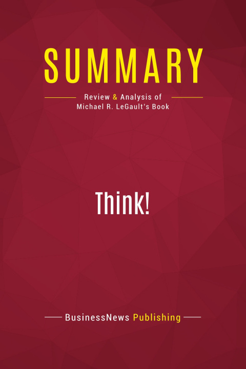 Knjiga Summary: Think! 
