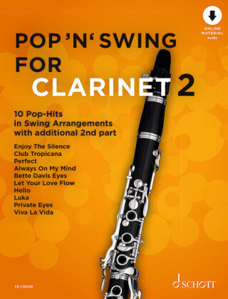 Könyv Pop 'n' Swing For Clarinet 2 