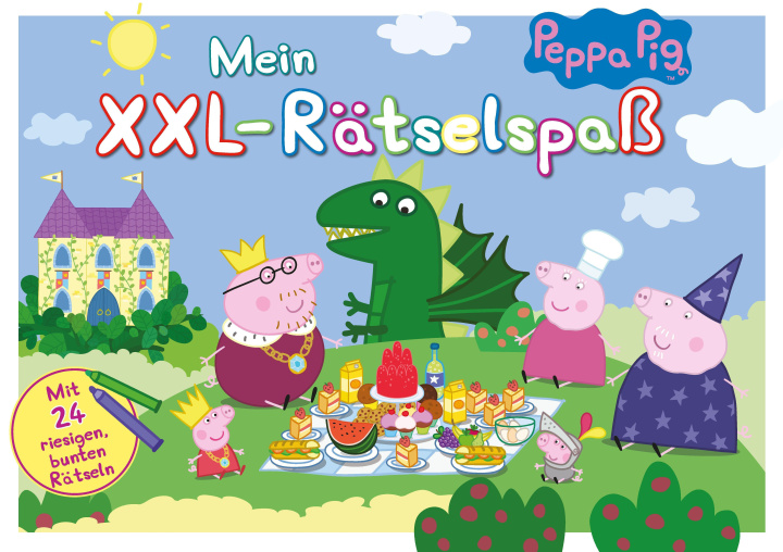 Książka Mein XXL-Rätselspaß Peppa Pig 