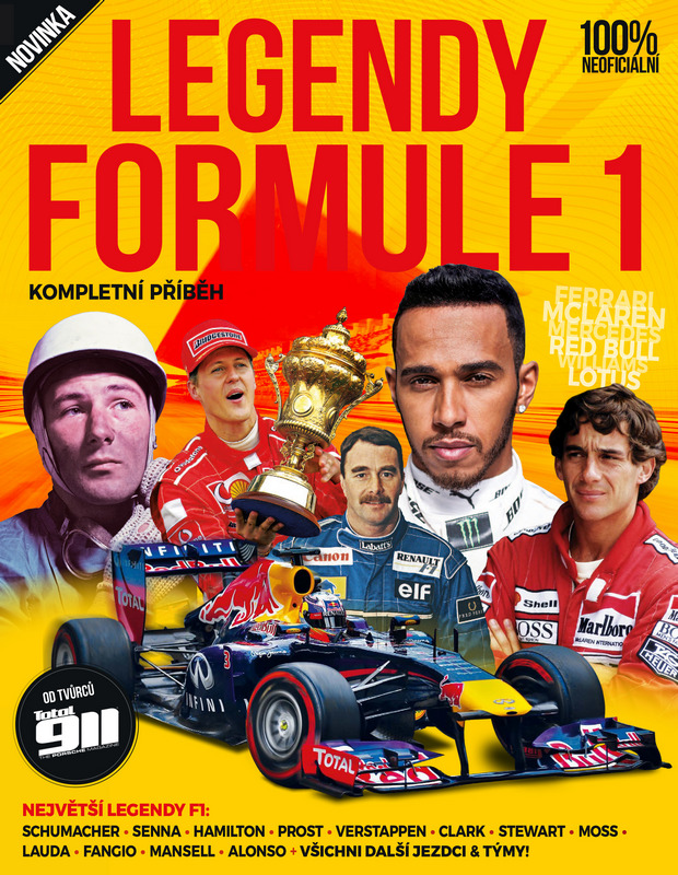 Kniha Legendy Formule 1 