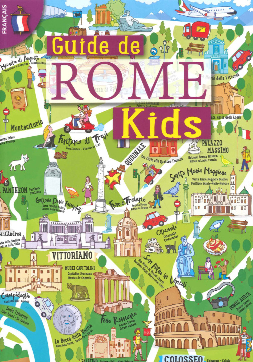 Könyv Guida Roma kids. Ediz. francese 