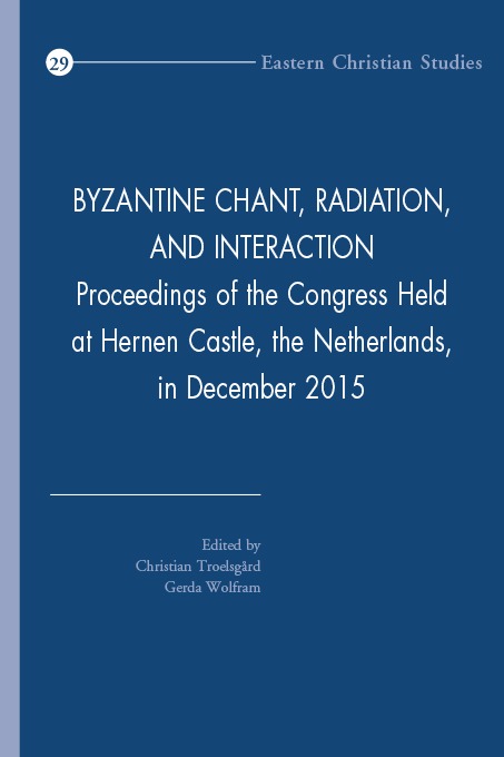 Könyv Byzantine Chant, Radiation, and Interaction 