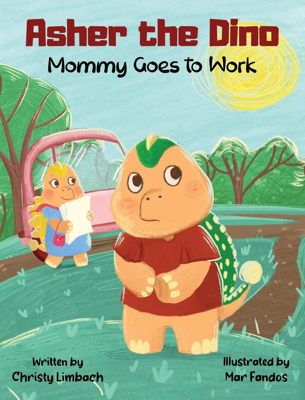 Carte Asher the Dino - Mommy Goes to Work 