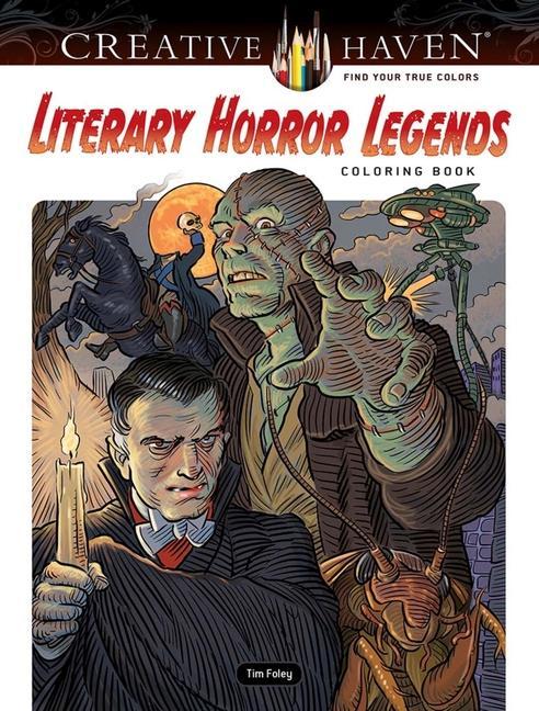 Könyv Creative Haven Literary Horror Legends Coloring Book 