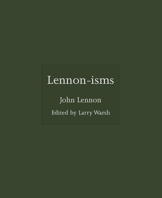 Kniha Lennon-isms John Lennon
