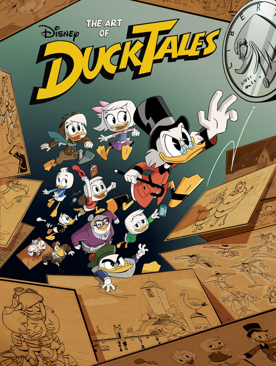 Kniha The Art of Ducktales Disney
