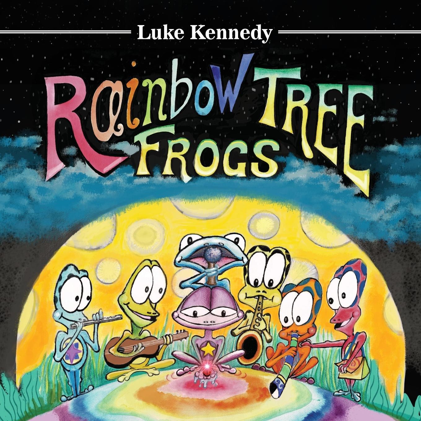 Knjiga Rainbow Tree Frogs Luke Kennedy