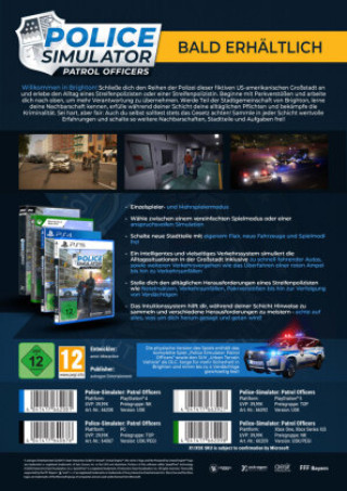 Video Police Simulator: Patrol Officers, 1 PS5-Disc 