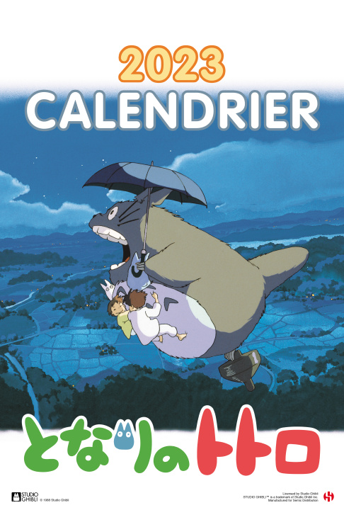 Livre MON VOISIN TOTORO Calendrier 2023 