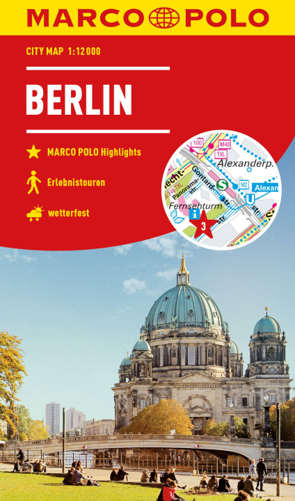 Nyomtatványok MARCO POLO Cityplan Berlin 1:12.000 