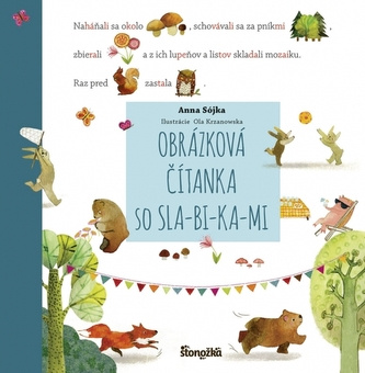 Kniha Obrázková čítanka so SLA-BI-KA-MI Anna Sójka
