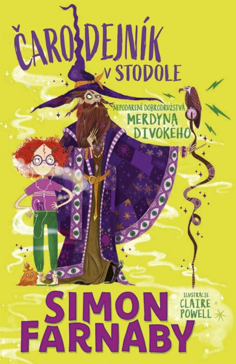 Book Čarodejník v stodole Simon Farnaby