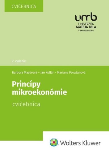 Könyv Princípy mikroekonómie Barbora Mazúrová