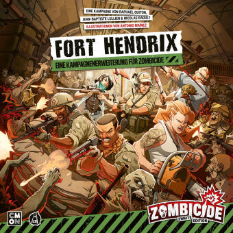 Hra/Hračka Zombicide 2nd Edition: Fort Hendrix Jean-Baptiste Lulien