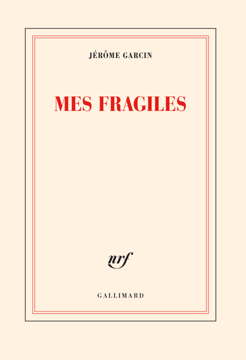 Knjiga Mes fragiles Garcin