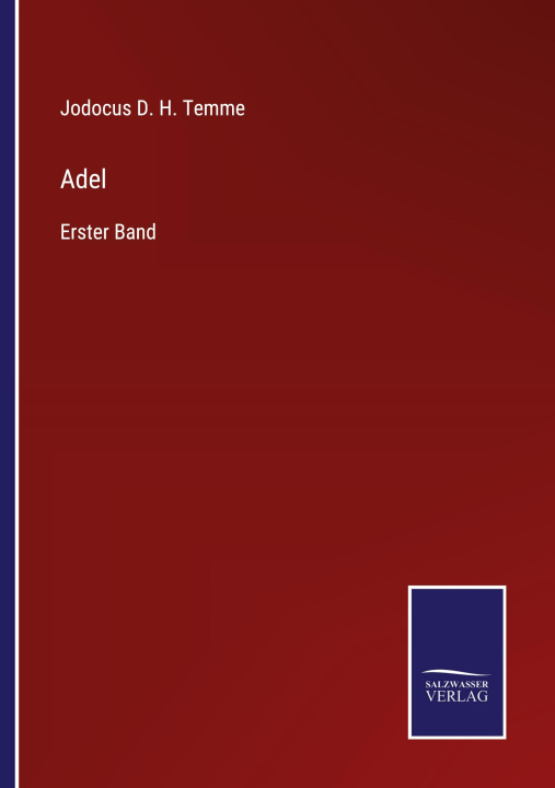 Knjiga Adel Jodocus D. H. Temme