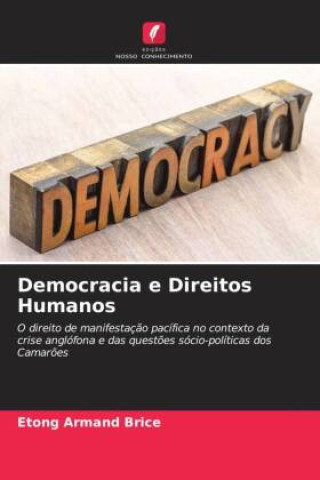 Knjiga Democracia e Direitos Humanos Etong Armand Brice