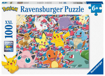 Gra/Zabawka Ravensburger Puzzle Pokémoni 100 dílků 