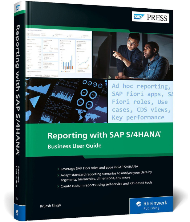 Книга Reporting with SAP S/4HANA: Business User Guide 