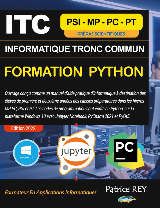 Knjiga ITC Informatique Tronc Commun MPSI - Formation Python rey