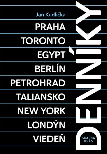 Book Denníky Ján Kudlička