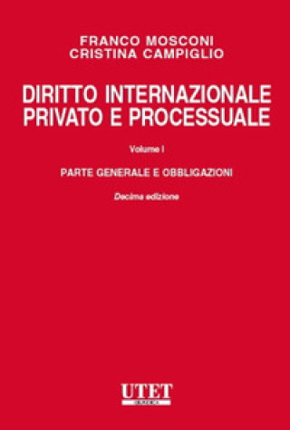 Kniha Diritto internazionale privato e processuale Franco Mosconi