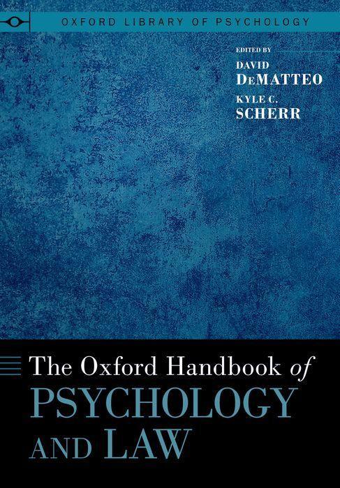 Carte Oxford Handbook of Psychology and Law 