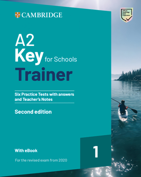 Knjiga A2 KEY FOR SCHOOLS TRAINER 1 REVISED EXAM FROM 202 