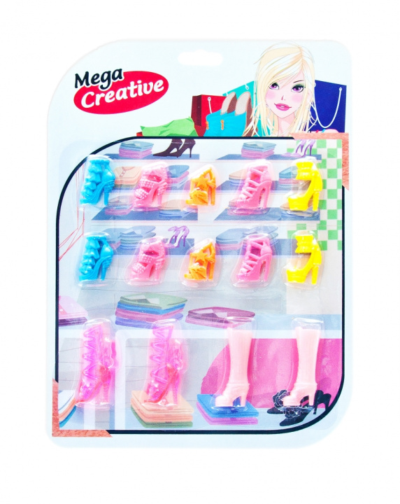 Knjiga Zestaw buciki dla lalek. Mega creative 462684 