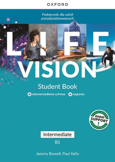 Книга Life Vision. Intermediate B1. Student's Book + e-book Jeremy Bowell