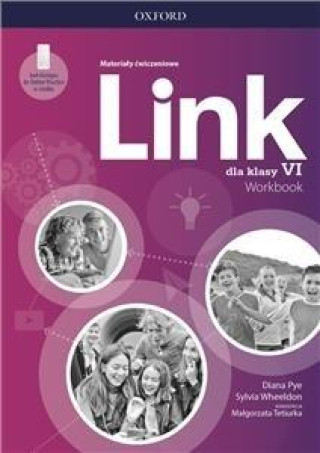 Kniha Link. Szkoła podstawowa klasa 6. Materiały ćwiczeniowe + Online Practice 