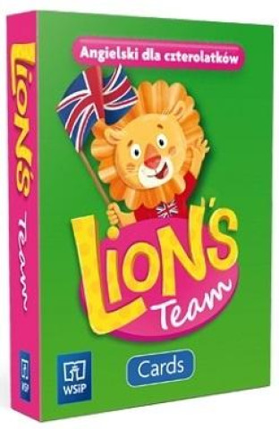 Книга Lion's Team. Język angielski. Cards. Czterolatek 