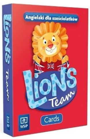 Kniha Lion's Team. Język angielski. Cards. Sześciolatek 